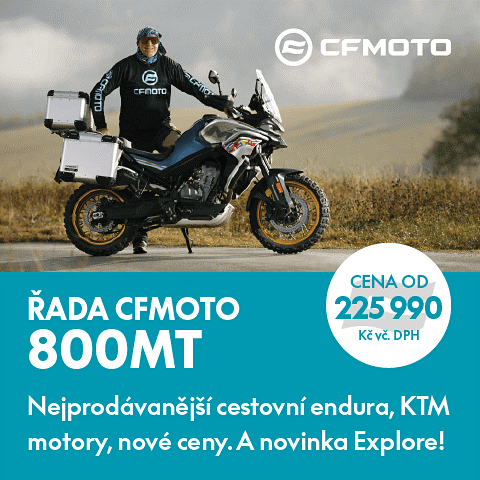 CFMOTO adventure řada 800